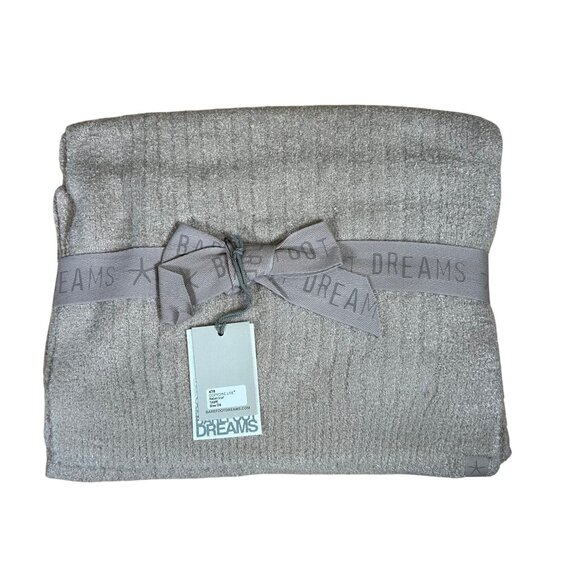 Barefoot Dreams Cozychic Lite Ribbed Scarf - OS in Taupe New with Tags! - Picture 1 of 2